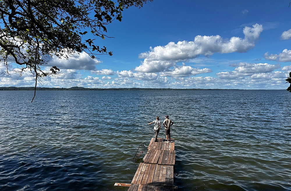 Jānis Dreļs, Melanie Rikeros, Rāzna, dzīve laukos