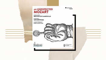 Mocarta dziesma "Komm, liebe Zither" un ansambļa "Les Surprises" CD "An Unexpected Mozart"