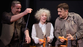 "Stum savu arklu pār mirušo kauliem". Andas Buševicas pārdomas par romānu un izrādi