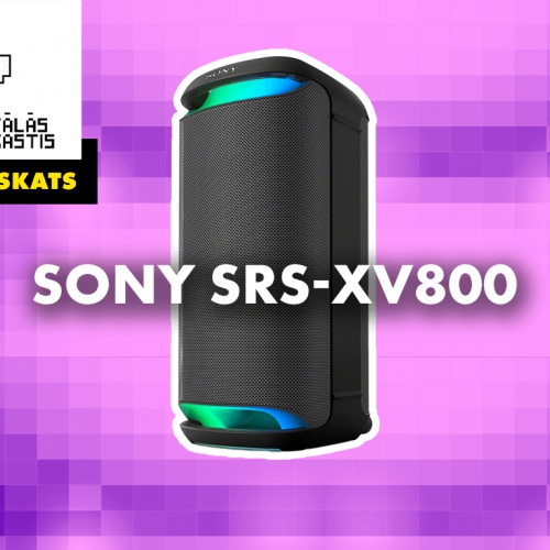 Pārnēsājamās skandas Sony SRS-XV800 apskats