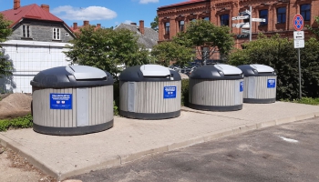 Rīgā arī ierīkoti pazemes atkritumu konteineri. Vai tādi būs arī citviet?