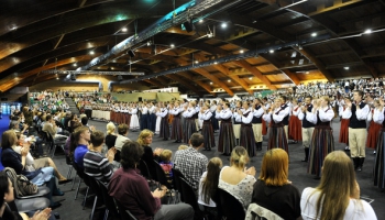 Reportāža no Baltijas valstu studentu Dziesmu un deju svētkiem "Gaudeamus"