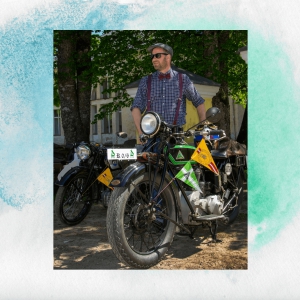 Retro motociklu restaurators Armands Ābele: Man pirmām kārtām motocikls ir mākslas darbs