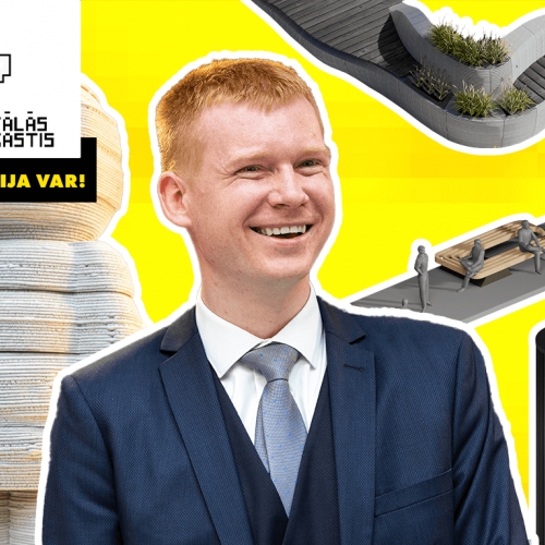 3D drukātas mēbeles ar Matiju Babri