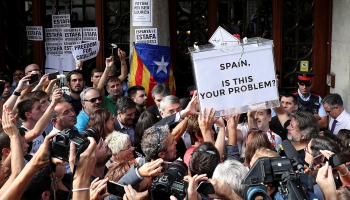 Katalonijā ir noslēdzies neatkarības referendums