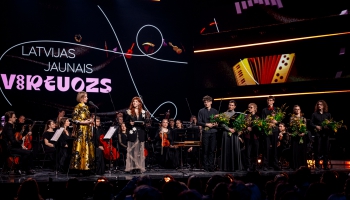 Konkursa "Latvijas jaunais virtuozs" fināls Rīgas Kinostudijā