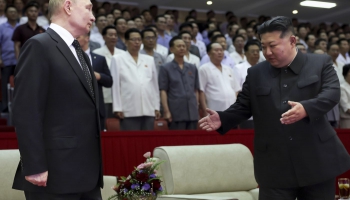 Putins un Kims Čenuns Ziemeļkorejā paraksta divpusēju stratēģiskās partnerības līgumu
