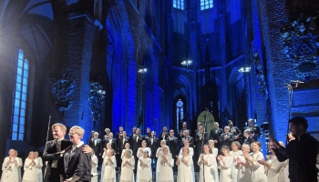 Garīgās mūzikas festivāla koncerts "Pertam 90" Svētā Pētera baznīcā