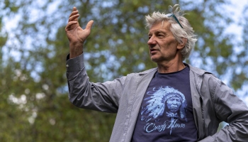 Piedzīvojumu meklētājs Raimonds Dombrovskis reiz ar rollerslēpēm šķērsojis Ziemeļameriku