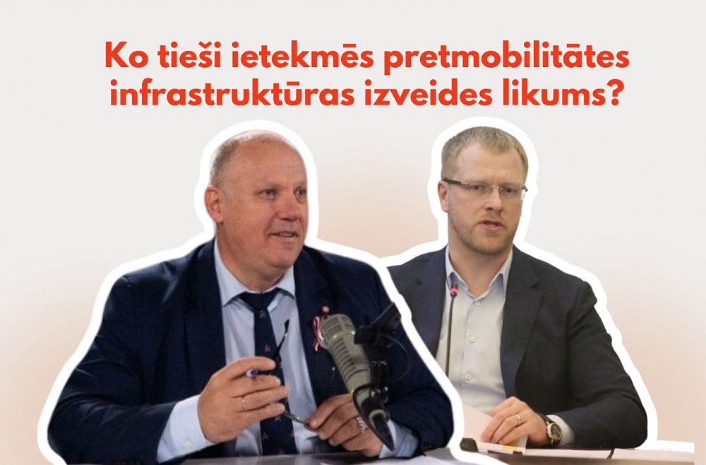 Kū taišni ītekmēs pretmobilitatis infrastrukturys izveidis lykums?