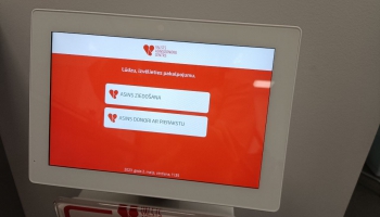 Двери открыл новый пункт приема доноров крови "Сакта". Репортаж