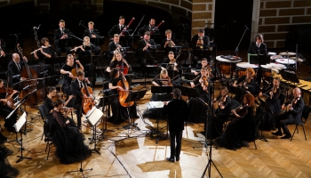Rīgas festivāla koncerts "Mendelszona simfonijas un skotu dūdas" LU Lielajā aulā