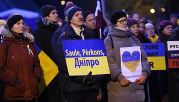 Kultūras darbinieki protestē pret karu Ukrainā