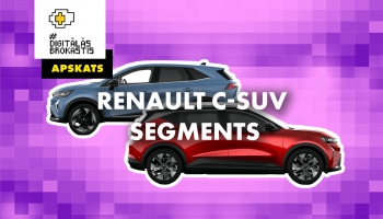 Automašīnu apskats: "Renault Captur", "Symbioz", "Scenic E-Tech Electric" un "Rafale"