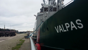 Latvijas robežsardzes kuģis «Valpas» dodas uz «Frontex» misiju ES dienvidos