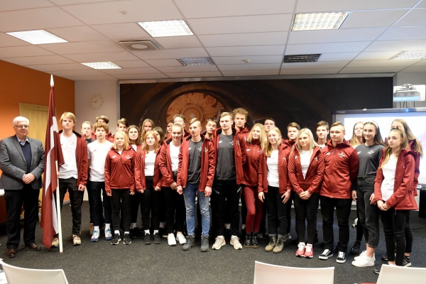 Piespēle par handbolu un Jaunatnes ziemas olimpisko spēļu Latvijas delegācijas iecerēm