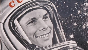 Raugās zilgmē kosmonauts. Orbītā iziet brāļi Kriķi un LR padomju dziesmu ansamblis (1963)