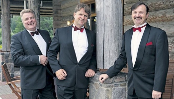 "Trīs tenori" ielūdz uz koncertu kopā ar Jelgavas bigbendu