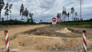 Sēlijas poligona pirmās kārtas būvniecība rit pēc plāna