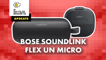 Mobilo tumbiņu "Bose SoundLink Micro and Flex" apskats #DigitālāsBrokastis
