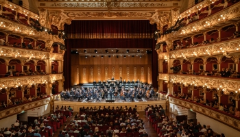 "Berlīnes filharmoniķu" un diriģenta Rikardo Muti "Eiropas koncerts" Bari 