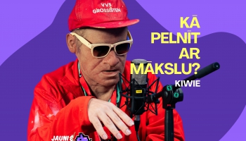 Kā pelnīt ar mākslu? Ielu māksla, resnais briesmonis & degsme | KIWIE