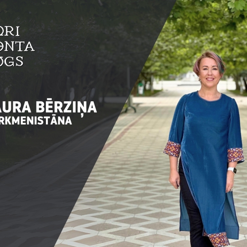 Turkmenistāna un Laura Bērziņa