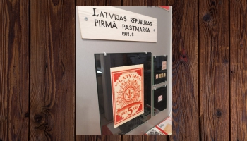 Vai zini, ka Latvijas pirmā pastmarka arī "runā"?