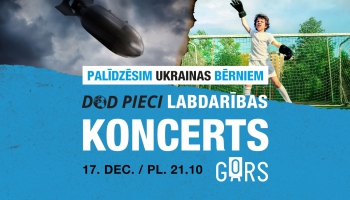 Īpašs labdarības koncerts ukraiņu atbalstam Latgales vēstniecībā GORS