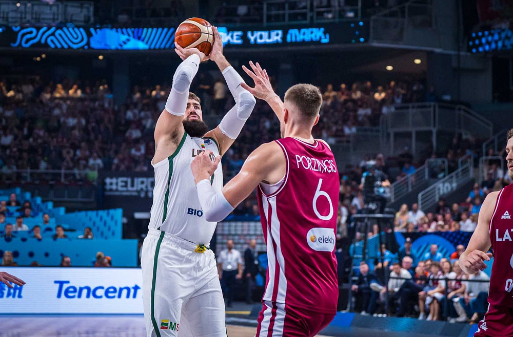 eurobasket Latvija-Lietuva