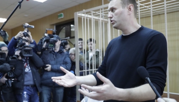 Maskavā aizturēts Krievijas opozīcijas līderis Aleksejs Navaļnijs