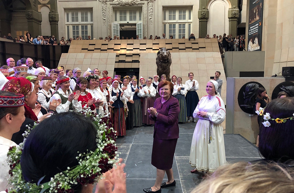 Vaira Vīķe-Freiberga, Parīzes Orsē muzejs, Baltijas festivāls