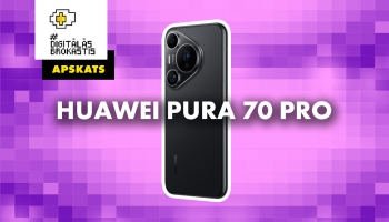 Viedtālruņa "Huawei Pura 70 Pro" apskats