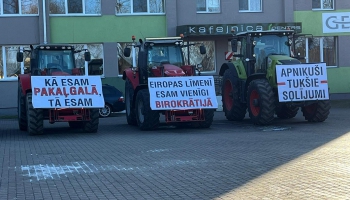 Zemkopības ministrs tiekas ar lauksaimniekiem, kas gatavojas protestiem