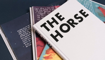 "The Horse" - milzu bilžu grāmata kā bērnu literatūras autoru un ilustratoru katalogs