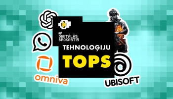 Tehnoloģiju ziņās: MI iepirkšanās asistents, mazizmēra pakomāti un "WhatsApp" ķezā