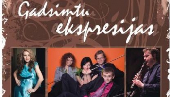 Kamermūzikas koncerts "Gadsimtu ekspresijas" 22. maijā Rīgas Latviešu biedrības Zelta zālē