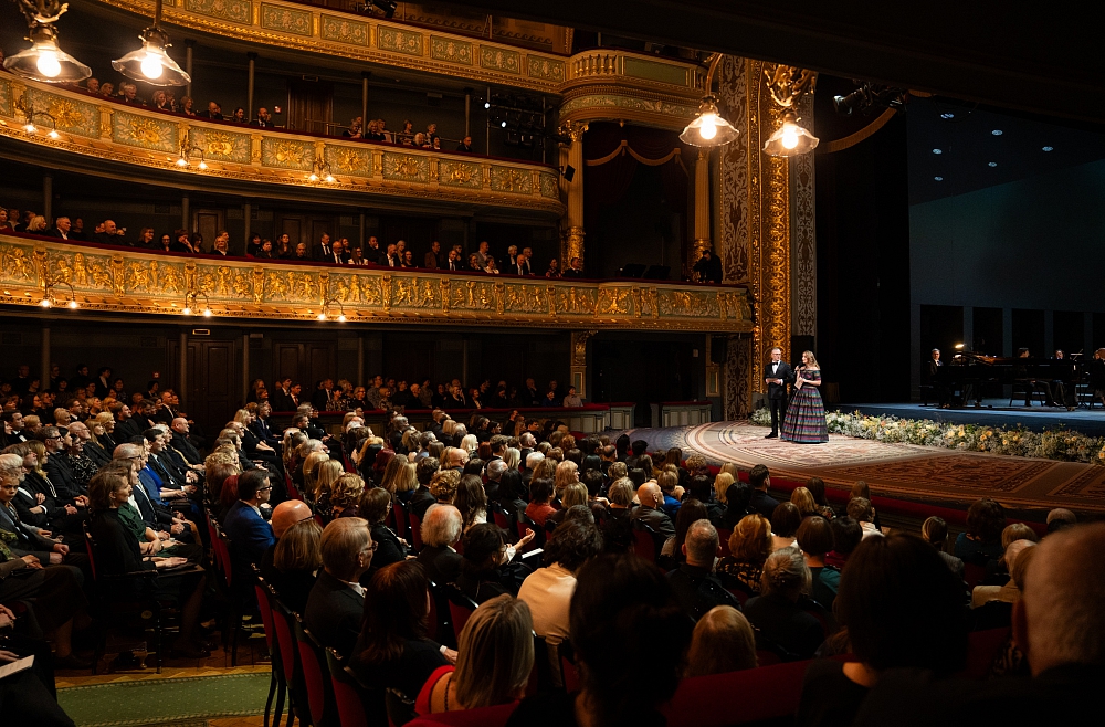 LR3 jubileja Signe Lagzdiņa Edgars Raginskis