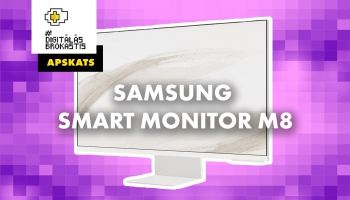Samsung Smart Monitor M8. Digitālās brokastis testē