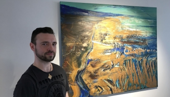 Ekspresīvais impresionisms – gleznotāja Aivja Pīzeļa izstāde "Savvaļa"