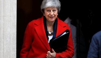 Britu premjerministre Terēza Meja atkāpsies no amata 7. jūnijā