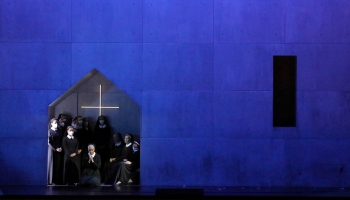 Kšištofa Penderecka opera "Velni no Ludēnas" Bavārijas Valsts operā