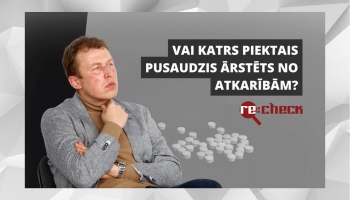 Vai Latvijā katrs piektais pusaudzis ārstēts no atkarībām?