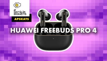 Austiņu "Huawei FreeBuds Pro 4" apskats