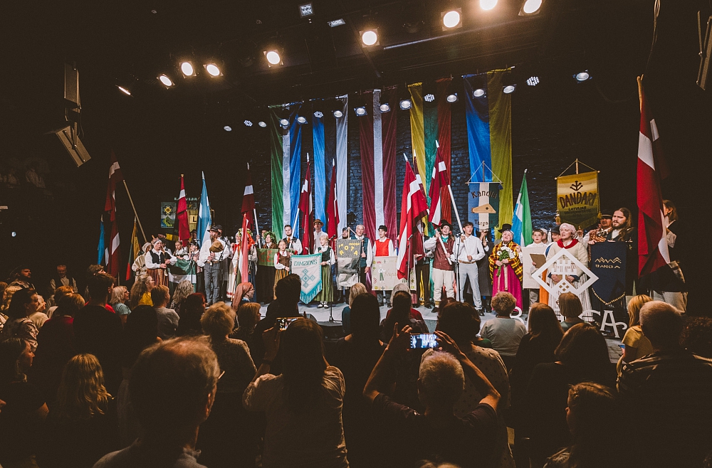 Folkloras festivāla "Baltica" atklāšanas koncerts "Vēja vārdi" Mūzikas namā "Daile" 