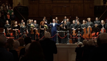 "Sinfonietta Rīga" koncertē Amsterdamas "Concertgebouw"! Iespaidus atklāj Gunda Vaivode