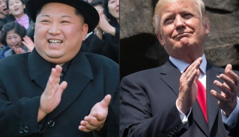 ASV prezidents Donalds Tramps piekritis tikties ar Ziemeļkorejas līderi Kimu Čenunu