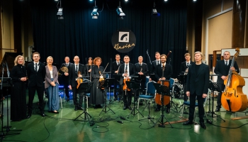 Programma "Pasaules radīšana" / "La  création du monde" Latvijas Radio 1. studijā