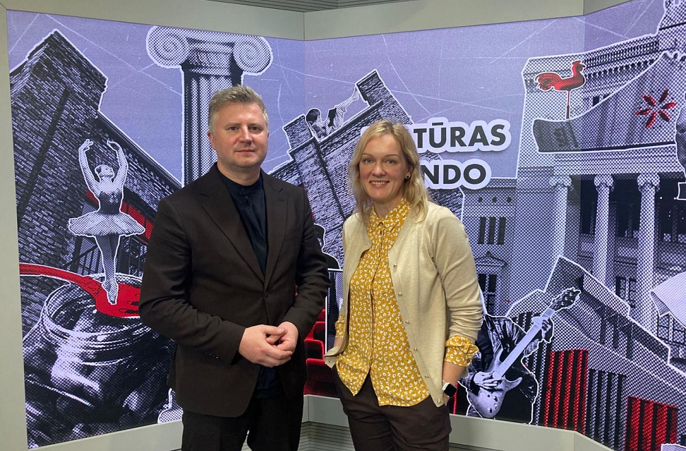 Dāvis Sīmanis un Māra Rozenberga