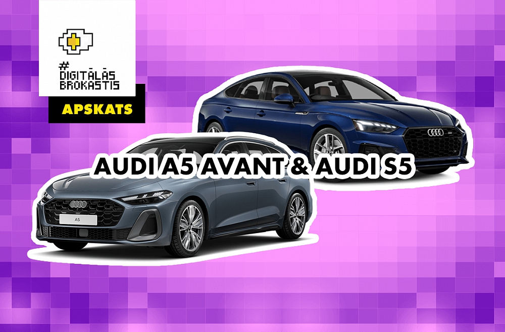Automašīnu "Audi A5 & S5" apskats